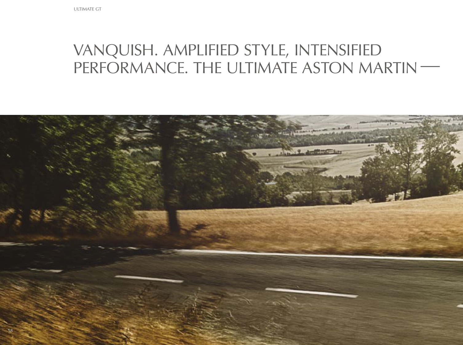 2013 Aston Martin Model Range Brochure Page 1